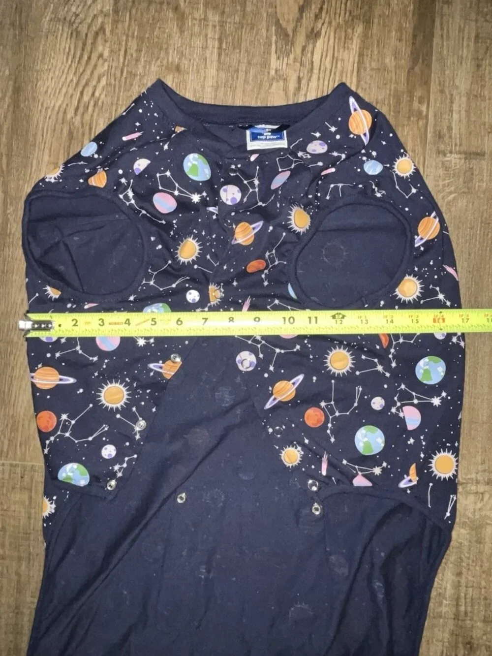 Dog Halloween Costume Glow In Dark Space Planets Constellations Earth Size Large